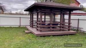 Беседка в японском стиле своими руками