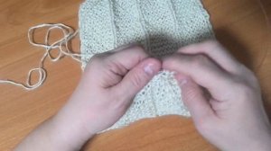 Интересный крупный узор спицами для любых ваших проектов