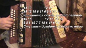 Вся жизнь впереди с нотами в цифрах