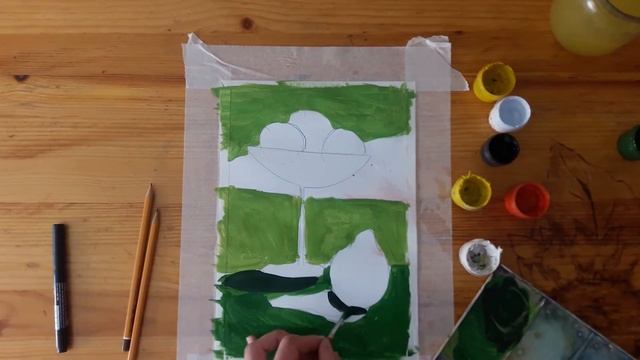 Декоративный натюрморт. 4-6 лет смотреть онлайн