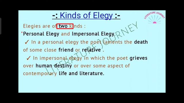 Elegy in Hindi || Literary Term Elegy || Literary Form Elegy || in Hindi by VK sir || Pastoral Eleg смотреть онлайн
