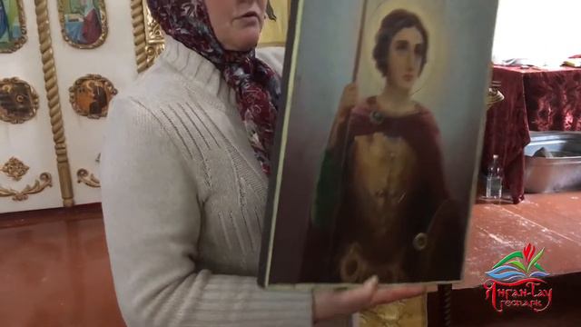 Посещение церкви в деревне Еланыш Салаватского района