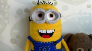 Амигуруми: схема Миньона. Игрушки вязаные крючком! Free crochet patterns. Free crochet patterns.