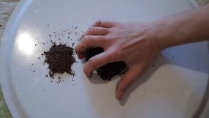 Определение влажности кокосового субстрата \\ Coco substrate humidity.