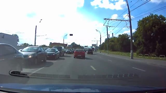 Пример записи фронтальной камерой автопланшета DVR FC 950 смотреть онлайн