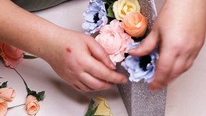 Коробка-конверт для цветочной композиции / Букет своими руками / DIY Box-envelope for flowers