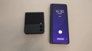 Alarm Clock Time Samsung Galaxy Z Fold3 & Galaxy Z Flip3