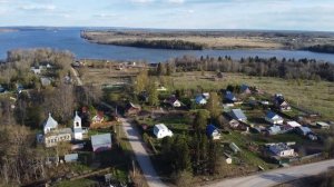 Река Шексна в районе села Ирма (Вологодская область)