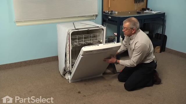Dishwasher Repair - Replacing the Exterior Door Panel/Front Panel (Whirlpool Part # W10301577) смотреть онлайн