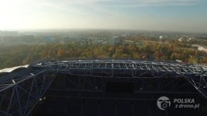 INEA Stadion w Poznaniu z lotu ptaka