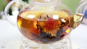 Китайский связанный чай с цветком внутри. Как делают чай в шарике и как правильно его заваривать?