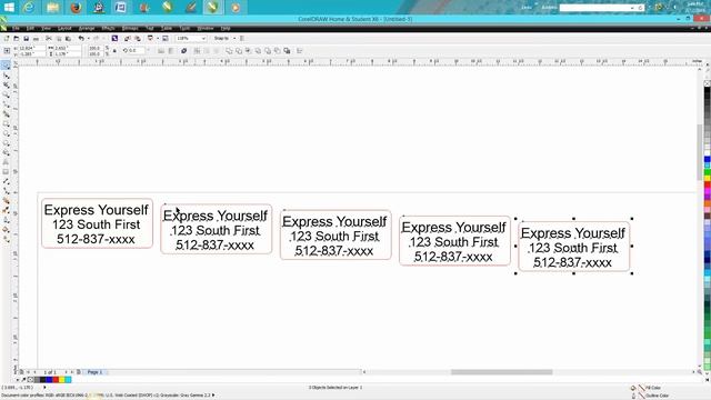 Corel Draw Tips & Tricks Duplicate VS Clone tool смотреть онлайн