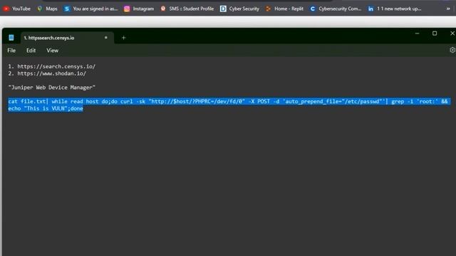 How To Exploit Juniper Firewalls Remote Code Execution | CVE-2023-36845 | Tutorial | #cybersecurity смотреть онлайн