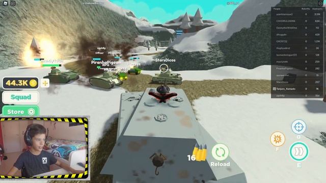 Roblox Tank Simulator MAUS Tank Game Pass смотреть онлайн