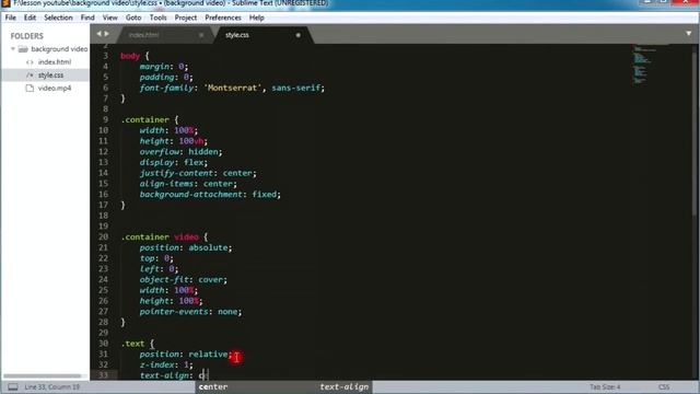 Популярная фишка на многих сайтах. Видео ряд на фоне страницы смотреть онлайн