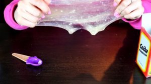 ЛИЗУН из ВОДЫ БЕЗ КЛЕЯ | СЛАЙМ ИЗ ВОДЫ БЕЗ КЛЕЯ / ПРОЗРАЧНЫЙ ЛИЗУН из ОДНОГО ИНГРЕДИЕНТА СЛИЗЬ slim