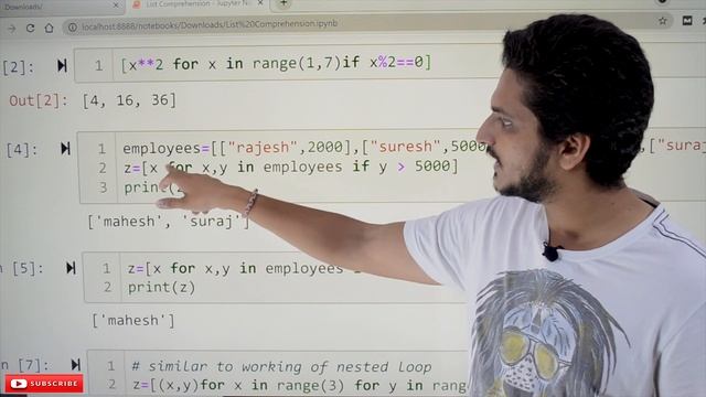 List Comprehensions in Python || Lesson 22.1 || Python || Learning Monkey ||