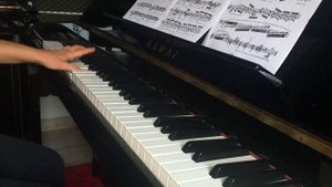 Czerny - Etude MAIN GAUCHE op.735 n.1 / Черни - Этюд для левой руки g-moll / Masha Sharova PIANO