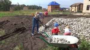 Подушка под фундамент УШП и септик