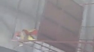 Пескоструйные работы : Чистим металлические фермы