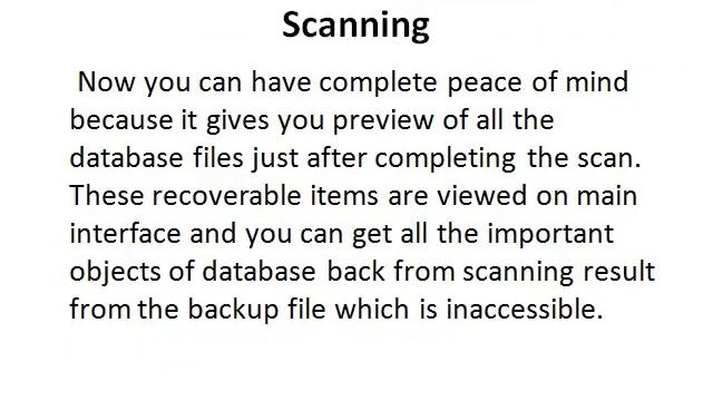 SQL Database Recovery Software