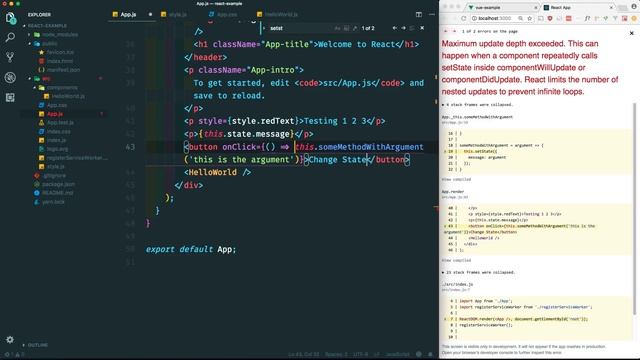 Vue vs React - Code Examples