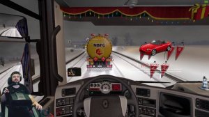 Искатели приключений на "дороге дураков" на Магнуме и Хайвей Euro Truck Simulator 2