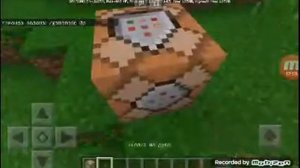 Как написать Креатив в командный блок?