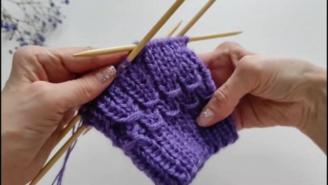 САМЫЕ ПРОСТЫЕ И УДОБНЫЕ МИТЕНКИ СПИЦАМИ Вяжутся очень легко Митенки для начинающих #_pautinka_knit