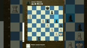 Robert James Fischer vs James Sherwin  | Interzonal | Portoroz 1958