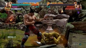 Heihachi 9 Hits Combo Wall Travel Comparison