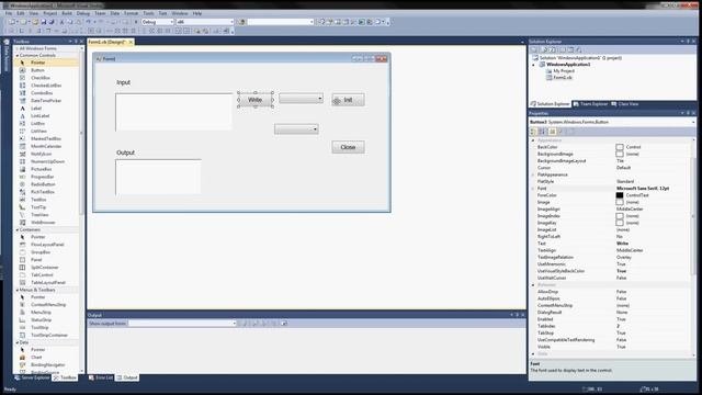 Visual Basic Serial COM Port Tutorial (Visual Studio 2010) - Part 2