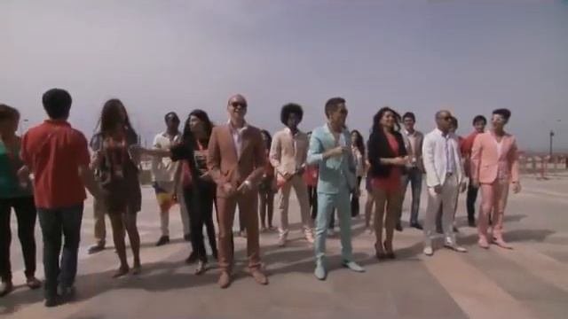 How The Flashmob In The Eurovision Press Center Started - Baku Crystal Hall
