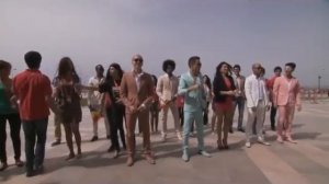 How the flashmob in the Eurovision Press Center started - Baku Crystal Hall