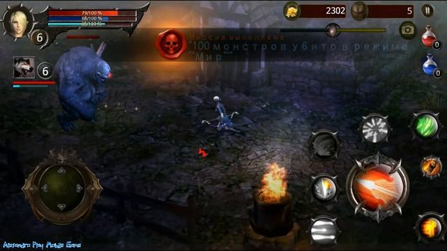 Blood Warrior #1 Gameplay Прохождение Android/iOS Обзор и начало игры за лучницу смотреть онлайн