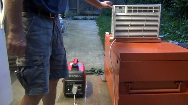 Running 12000 BTU AC on Honda EU2000i EU2200i LP