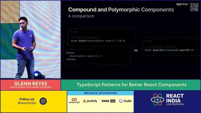 TypeScript Patterns for Better React Components - Glenn Reyes смотреть онлайн