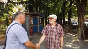 Встреча с Сосланом Санакоевым из Цхинвала во Владикавказе