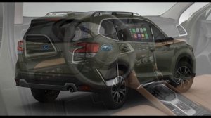 3D Model Subaru Forester 2019 at 3DExport.com