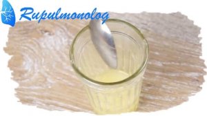 Лимон с медом- средство от сильного кашля