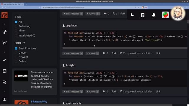 Solving a Codewars Problem | Rust Language смотреть онлайн