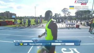 Бриллиантовая лига. Нью-Йорк-2014. Неста Картер 10.09 (Men's 100m)
