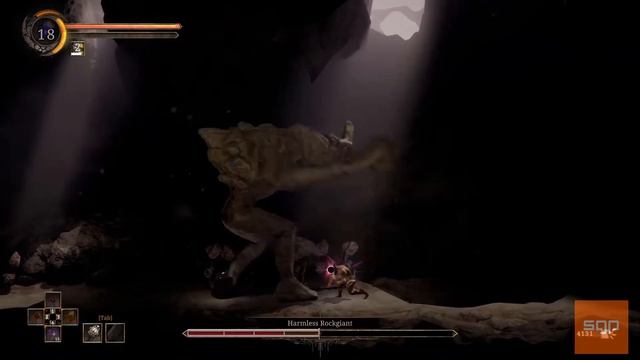 GRIME. Босс Безобидный Камнегигант, Harmless Rockgiant. (ВСЕ БОССЫ). Геимплей. смотреть онлайн