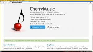 CherryMusic - Personal Cloud Music Server - Linux WebUI