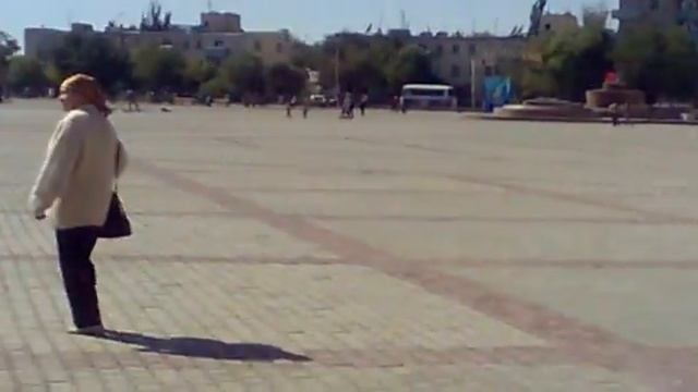 Центральная площадь города Кызылорда