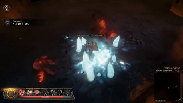 Vikings Wolves of Midgard Thor build vs 2 Giants смотреть онлайн