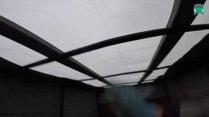 Как установить тент на газель.