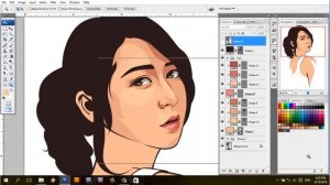 [TimeLapse] Vector/Vexel Ve JKT48 with Adobe Photoshop CS3