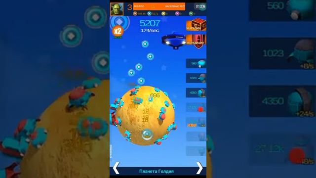 ПРОХОЖДЕНИЕ ИГРЫ " КЛИКЕР" -Tappy Planet? | Android #3 смотреть онлайн
