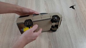 Сделать машину кадиллак из картона на радиоуправлении? / Cadillac made of cardboard?